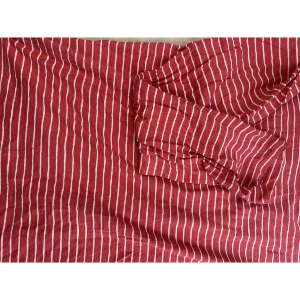 Polo Ralph Lauren Women’s Pink Striped Long Sleeve Shirt XL Embroidered Logo - Picture 10 of 16